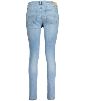 Tommy Hilfiger Blue Cotton Women Jeans