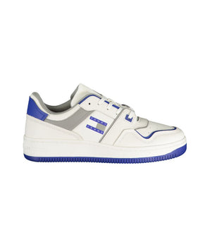 Tommy Hilfiger White Polyethylene Men Sneaker