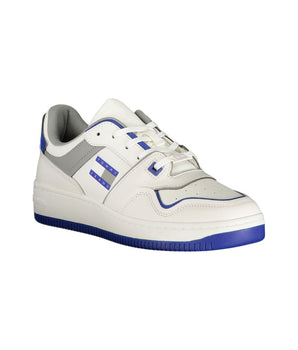 Tommy Hilfiger White Polyethylene Men Sneaker