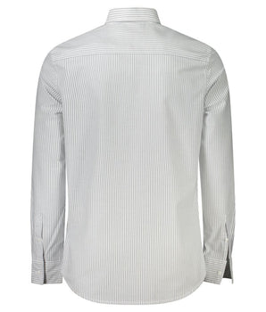 Calvin Klein White Cotton Men Shirt