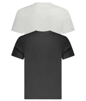 Fila Black Cotton Men T-Shirt