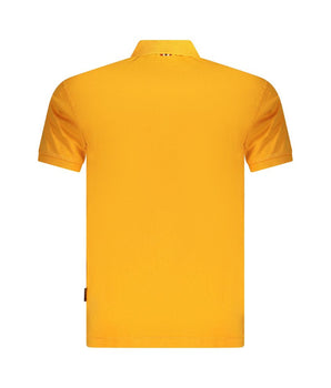 Napapijri Orange Cotton Men Polo Shirt
