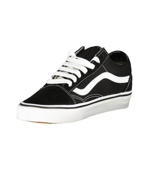Vans Black Leather Men Sneaker
