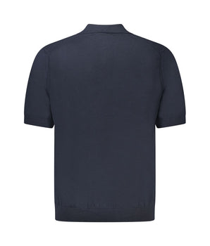 Hugo Boss Blu Cotton Mens Sweater