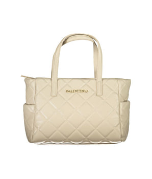 Mario Valentino Beige Polyethylene Bag