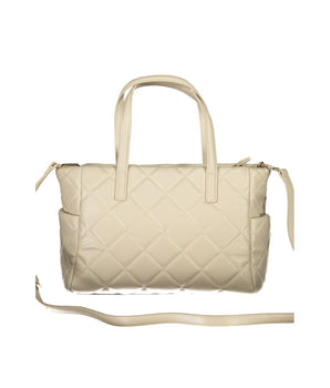 Mario Valentino Beige Polyethylene Bag