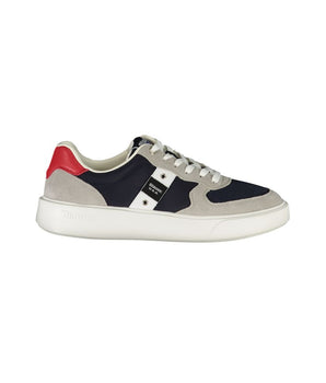 Blauer Blue Leather Men Sneaker