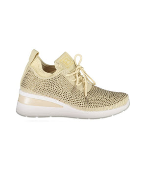 Laura Biagiotti Beige Polyester Women Sneaker