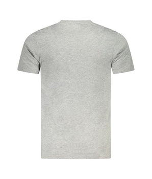 Cavalli Class Gray Cotton Men T-Shirt
