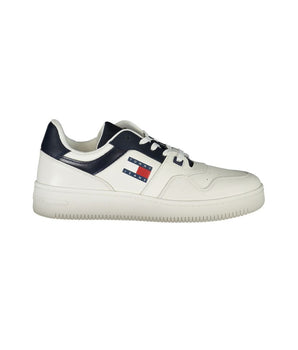 Tommy Hilfiger Blue Leather Men Sneaker