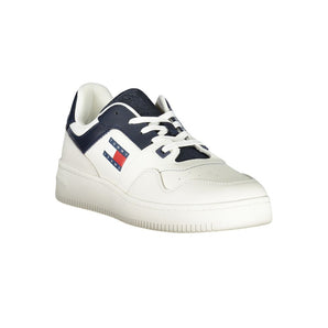 Tommy Hilfiger Men's Blue Leather Sneakers