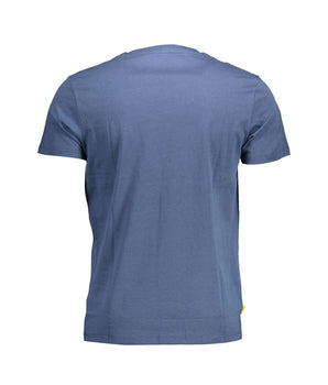 Timberland Blue Organic Cotton Men T-Shirt