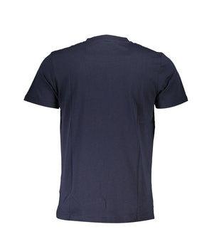 Cavalli Class Blue Cotton Men T-Shirt