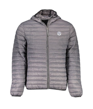 North Sails Gray Polyamide Men Jacket