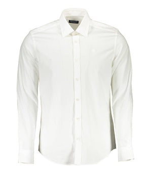 North Sails White Cotton Men Shirt