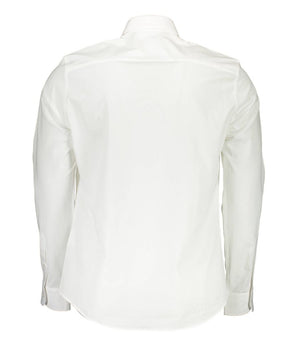 North Sails White Cotton Men Shirt