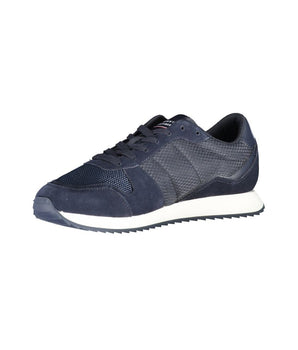 Tommy Hilfiger Blue Polyester Men Sneaker