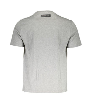 Plein Sport Brown Cotton Men T-Shirt