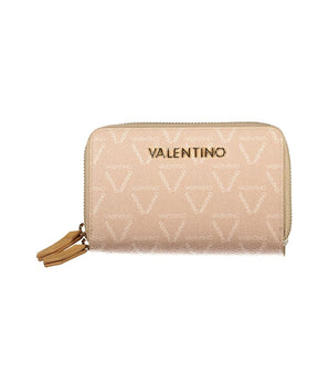 Mario Valentino Beige Polyethylene Women Wallet
