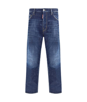 Dsquared² Blue Cotton Skinny Jeans