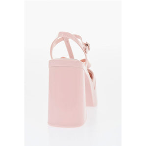 Viktor & Rolf MELISSA Solid Color Rubber PARTY T-Strap Sandals with Bows H
