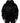 Dolce & Gabbana Black Logo Full Zip Hooded Quilted Jacket