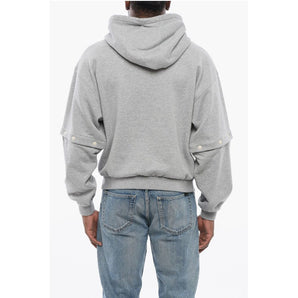 Gucci Cotton ARCUS CAELESTIS Hoodie with Removable Sleeves