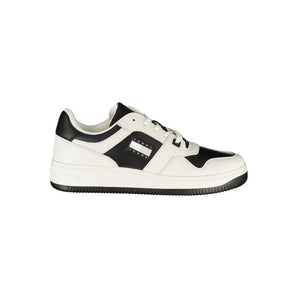 Tommy Hilfiger White Leather Mens Sneakers