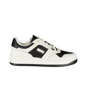 Tommy Hilfiger White Leather Mens Sneaker