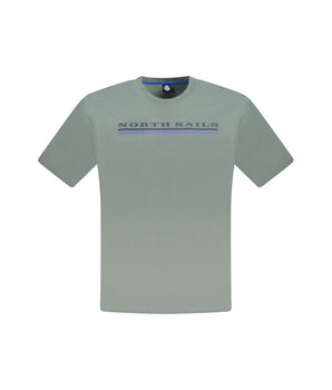 North Sails Green Cotton Men's T-Shirt