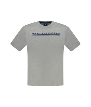 North Sails Brown Cotton Men's T-Shirt