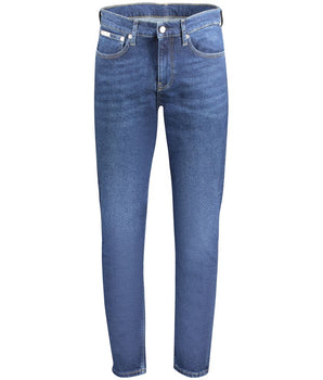 Calvin Klein Blue Cotton Men's Jeans