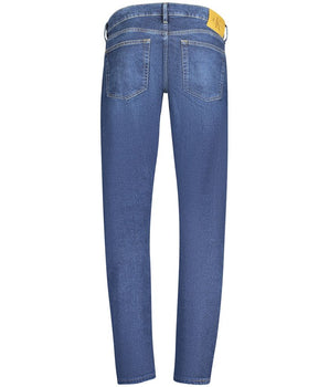 Calvin Klein Blue Cotton Men's Jeans