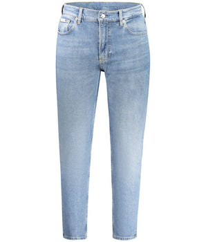 Calvin Klein Blue Cotton Men Jeans