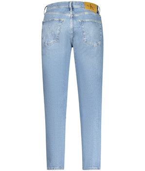Calvin Klein Blue Cotton Men Jeans