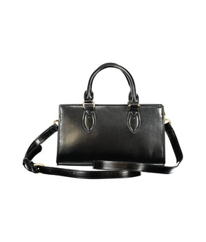 Mario Valentino Black Polyethylene Women Handbag