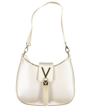 Mario Valentino Silver Polyethylene Women's Bag
