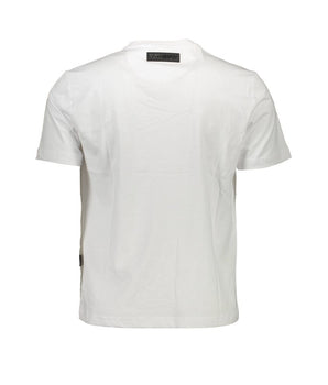 Men's Plein Sport White Cotton T-Shirt