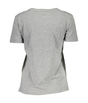 Guess Jeans Gray Cotton T-Shirt