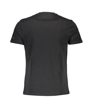 La Martina Black Cotton Men T-Shirt