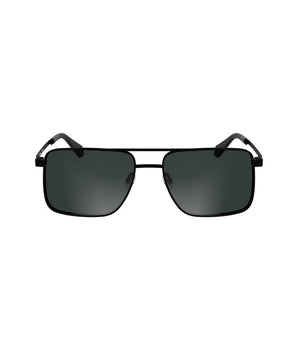 Calvin Klein Black Metal Men Sunglass