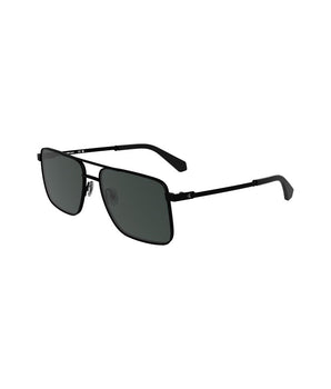 Calvin Klein Black Metal Men Sunglass