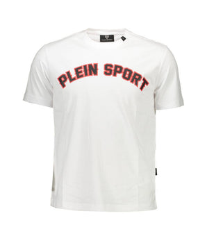 Men's Plein Sport White Cotton T-Shirt