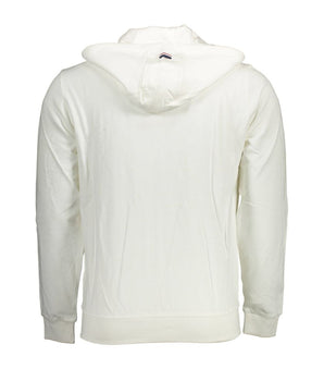 US POLO ASSN. Men's White Cotton Sweater