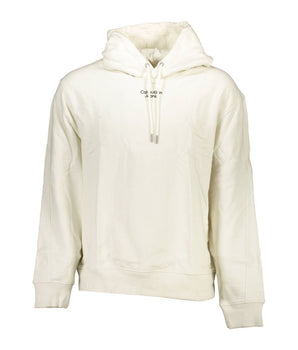 Calvin Klein White Cotton Men Sweater