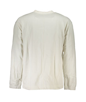 Calvin Klein White Cotton Men Sweater