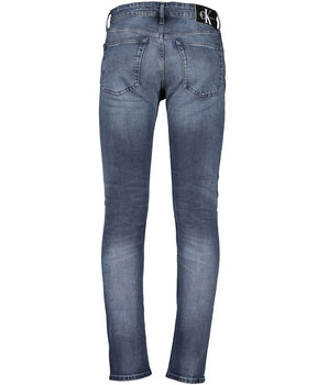 Calvin Klein Blue Cotton Jeans Denim