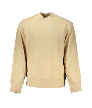 Calvin Klein Beige Cotton Men Sweater