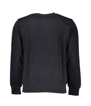 North Sails Black Cotton Men Sweater