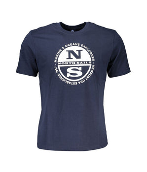 North Sails Blue Cotton T-Shirt